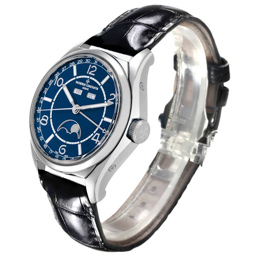 Vacheron Constantin Fifty Six Complete Calendar Steel Mens Watch 4000E