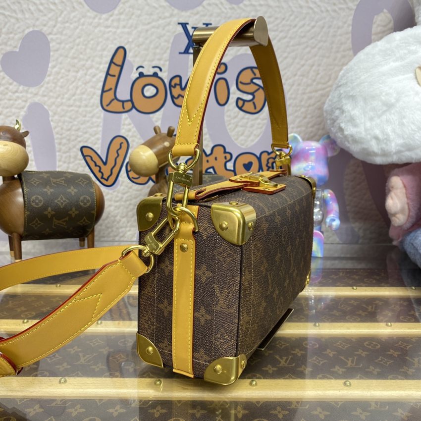 Replica Louis Vuitton Soul Trunk East West Brown