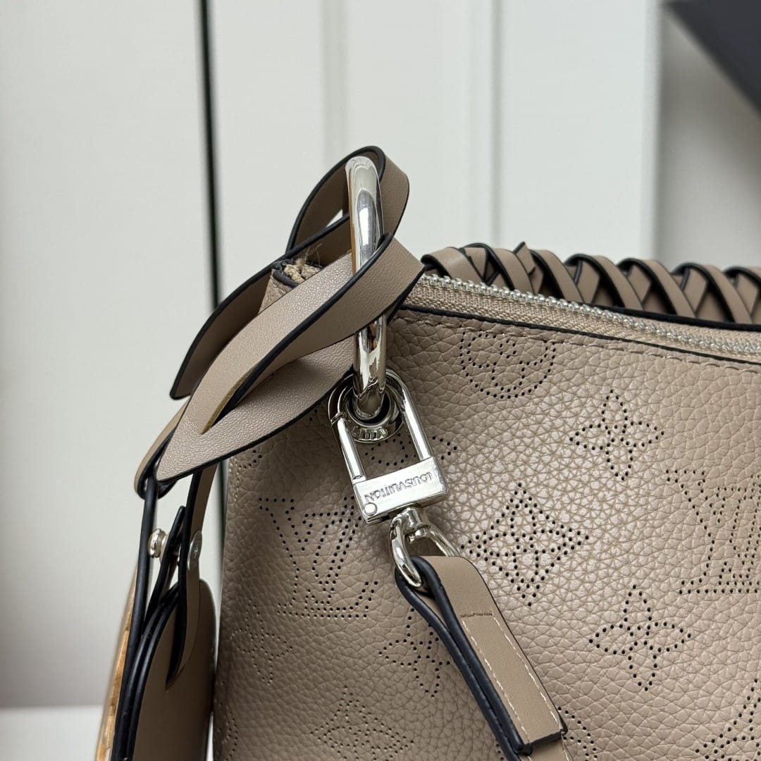 Louis Vuitton Carmel Mahina Perforated Leather Galet 32cm M56084