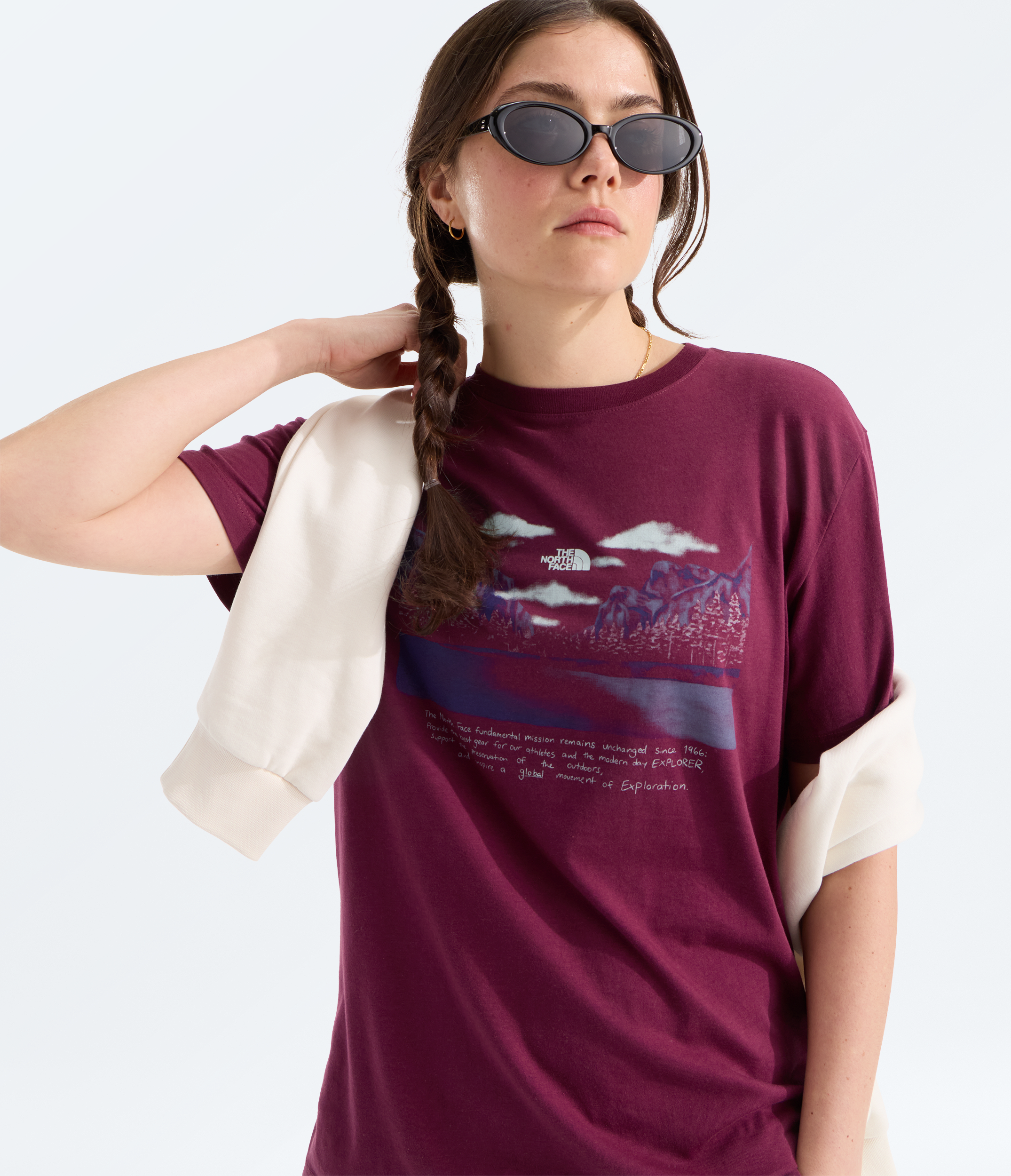Women’s Evolution Mountain Oasis Relaxed Short-Sleeve Tee