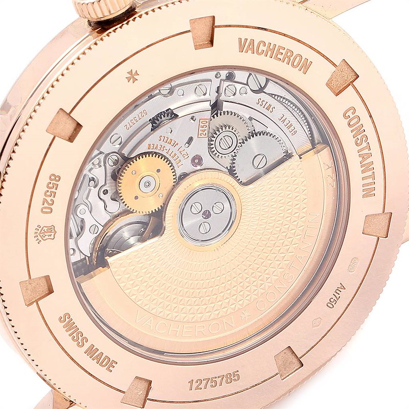 Vacheron Constantin Traditionnelle Rose Gold Diamond Unisex Watch 85520