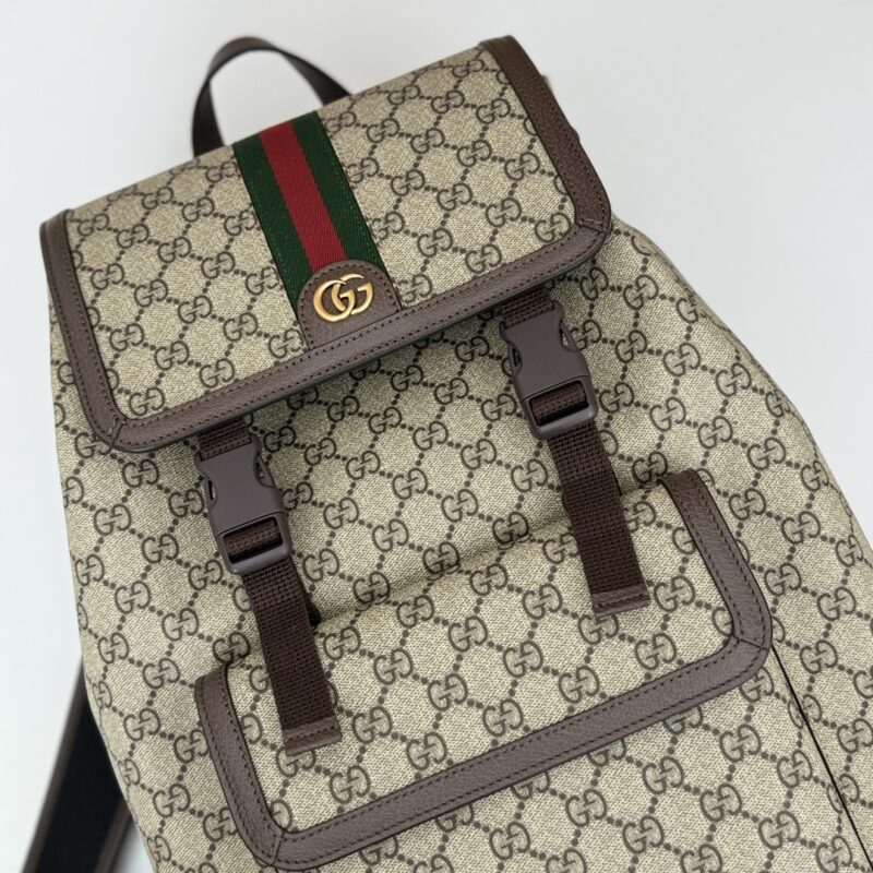 Replica Gucci Large Ophidia Backpack Beige