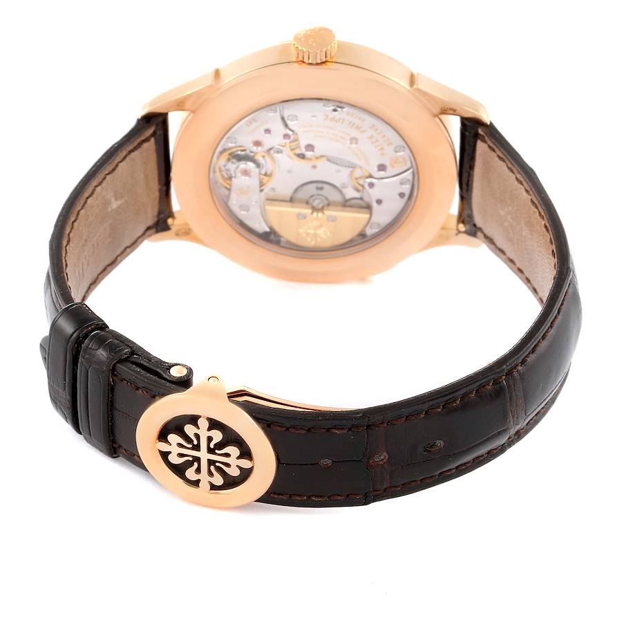 Patek Philippe World Time Complications Rose Gold Mens Watch 5230