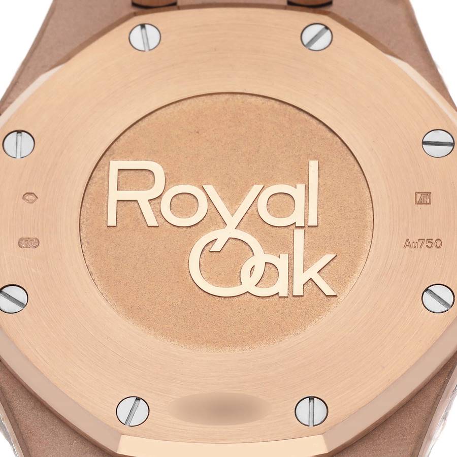 Audemars Piguet Royal Oak Blue Dial Rose Gold Chronograph Watch 26331OR