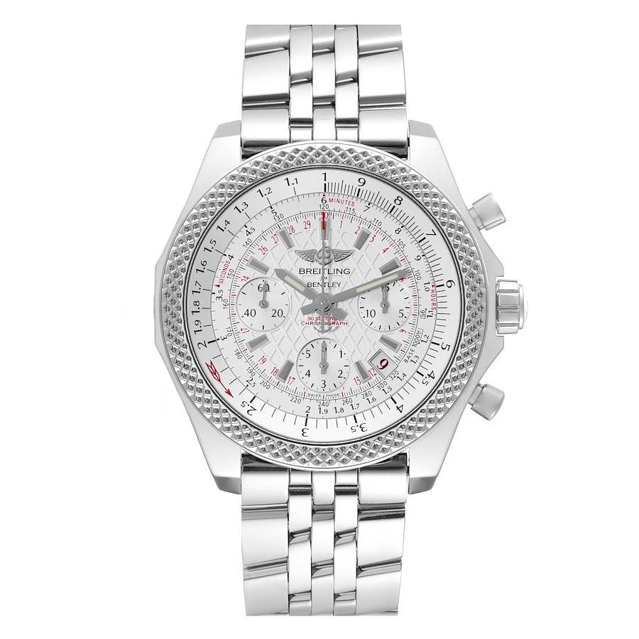 Breitling Bentley B06 44mm Chronograph Steel Mens Watch AB0612