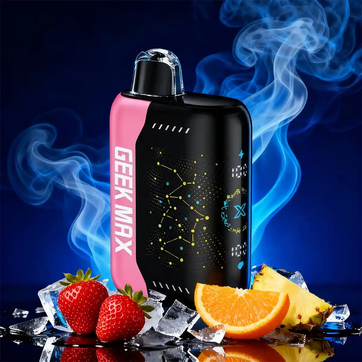 Strawberry Fruit Punch | Geek Max 30000 Puffs Disposable Vape - JNR Vape US