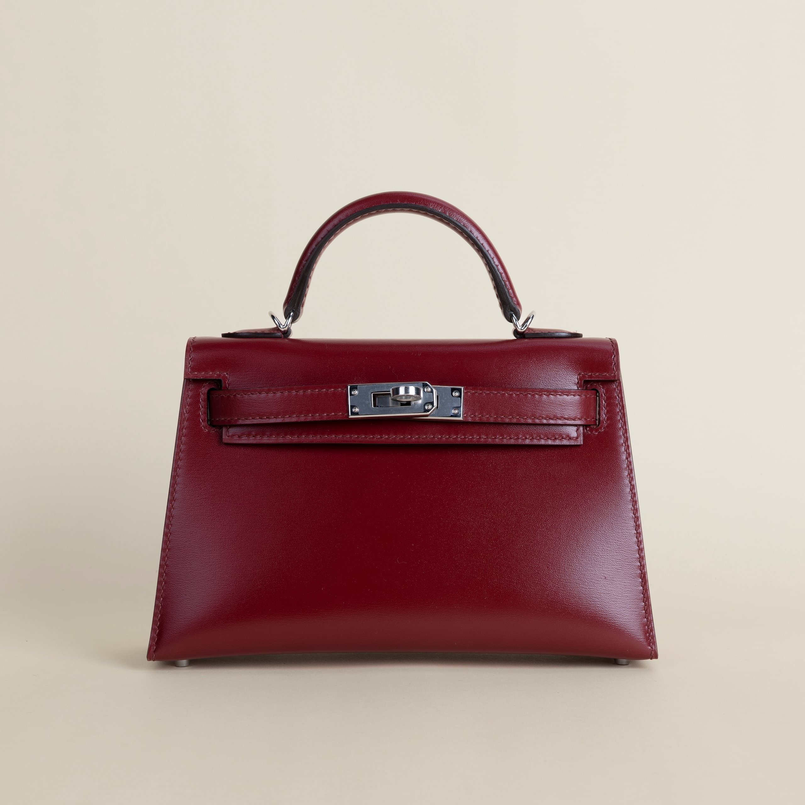 Kelly mini 2 box rouge H PHW