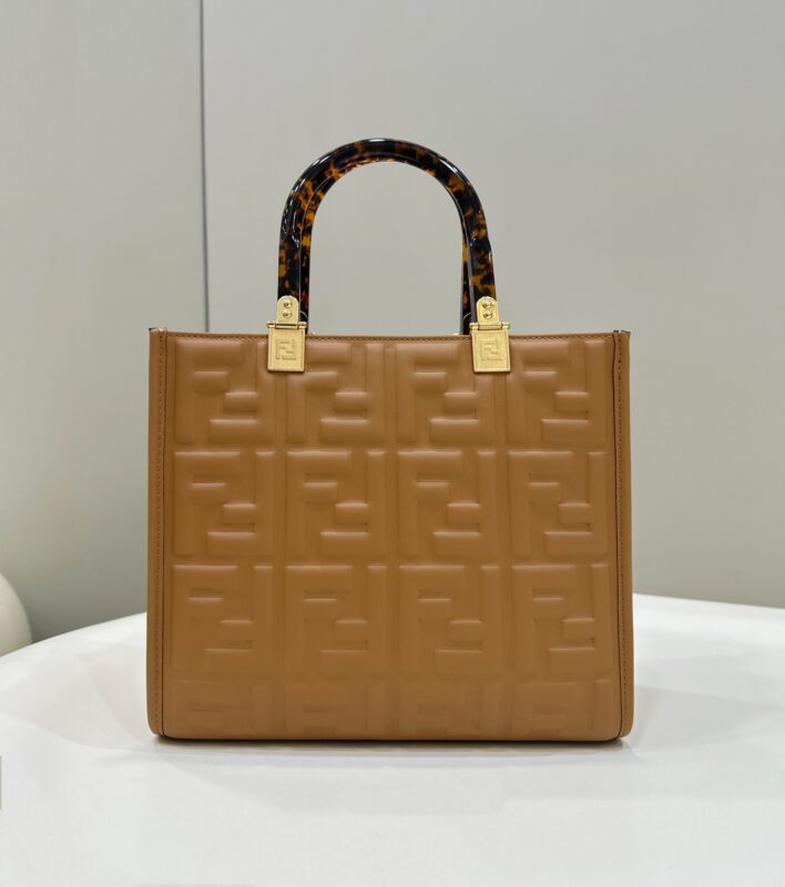 Replica Fendi Small Tote Brown