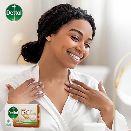 Dettol Soap Even Tone - 70g (Pack Of 3)