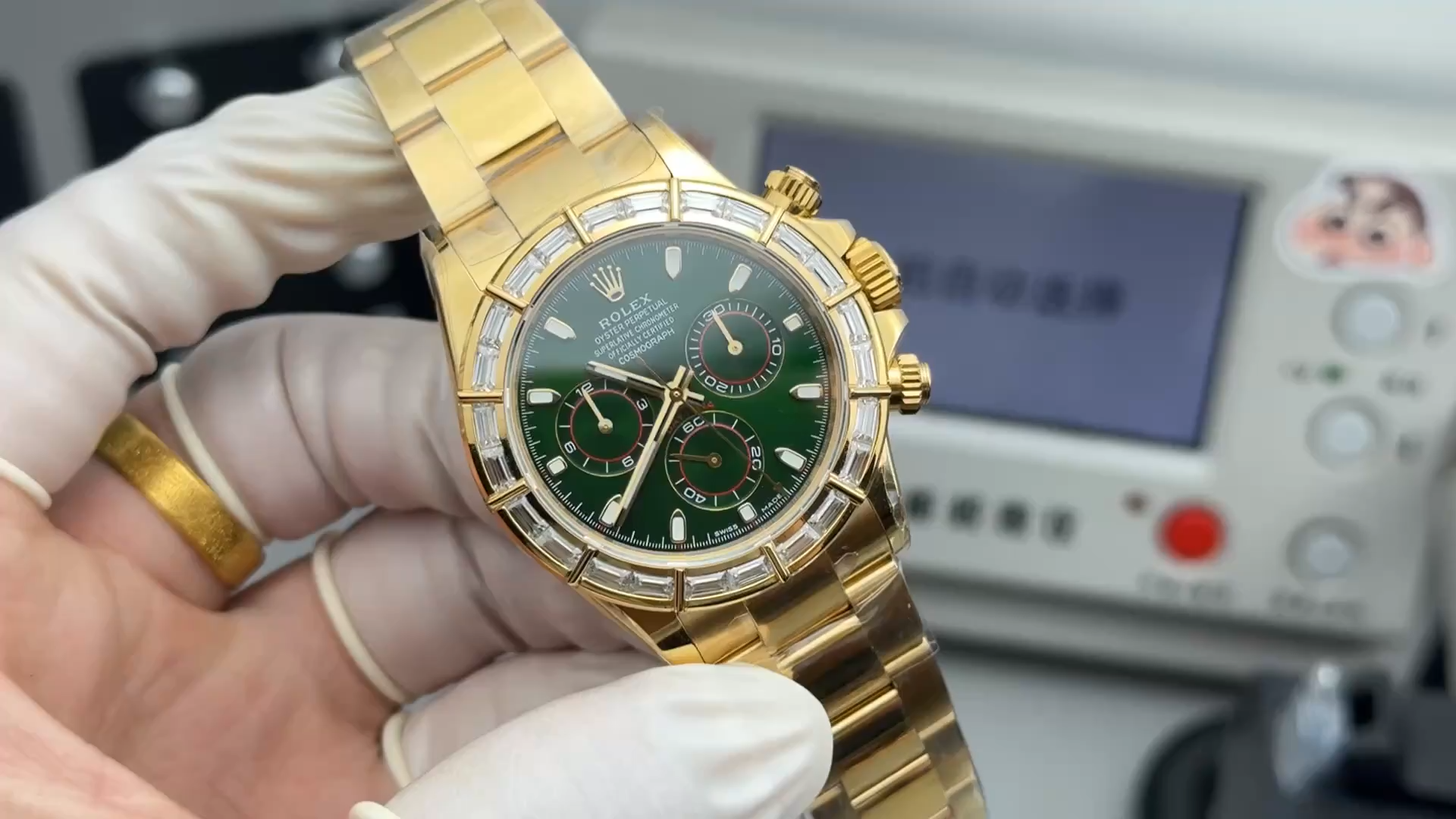 Rolex Daytona 116568BR Green Dial 40mm