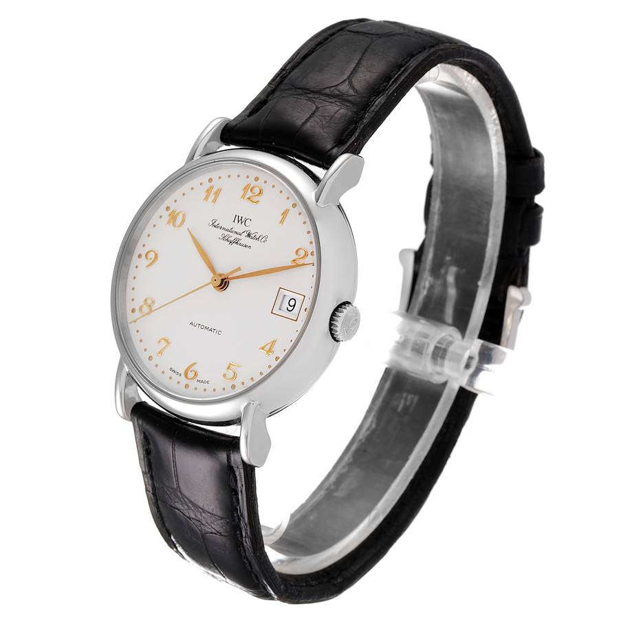 IWC Portofino Silver Dial Automatic Steel Mens Watch IW351323