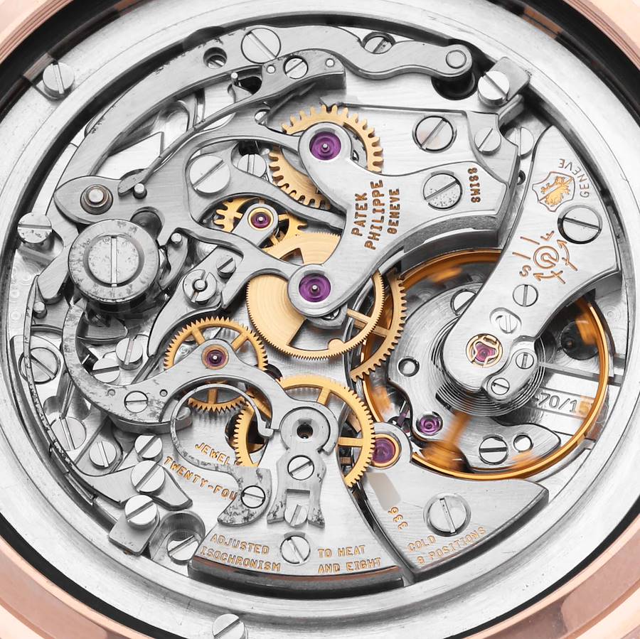 Patek Philippe Complications Chronograph Rose Gold Mens Watch 5070R