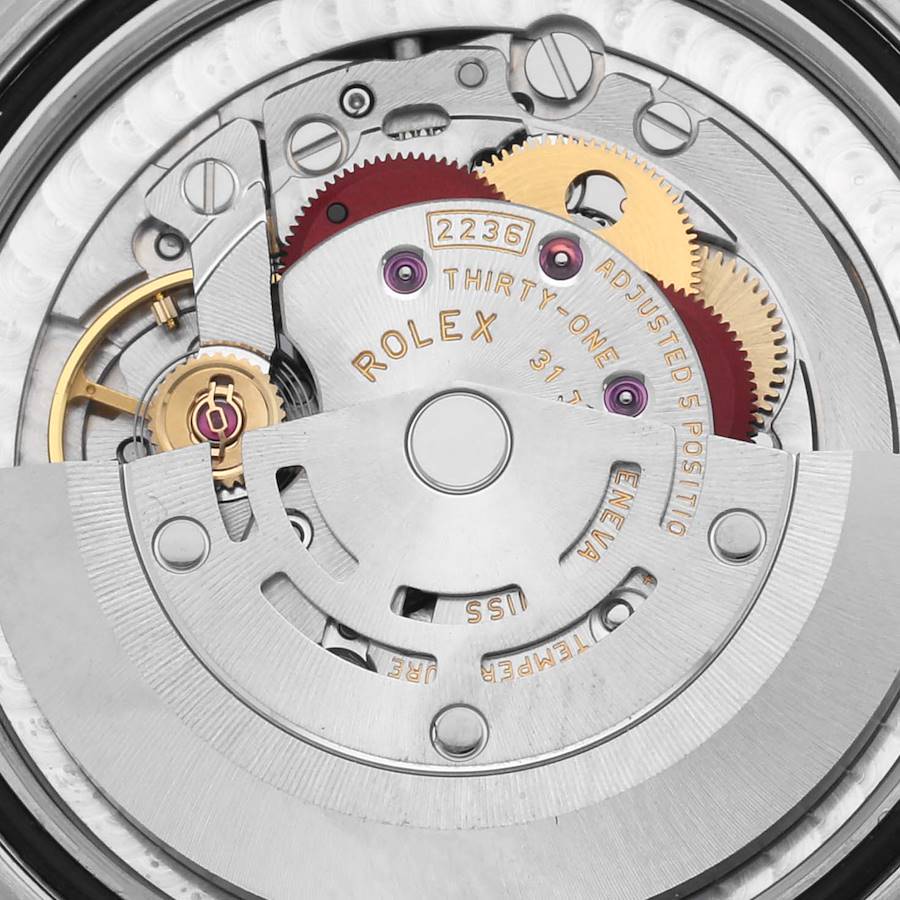 Rolex Datejust 31 Midsize Steel Rose Gold Brown Diamond Dial Ladies Watch 278271