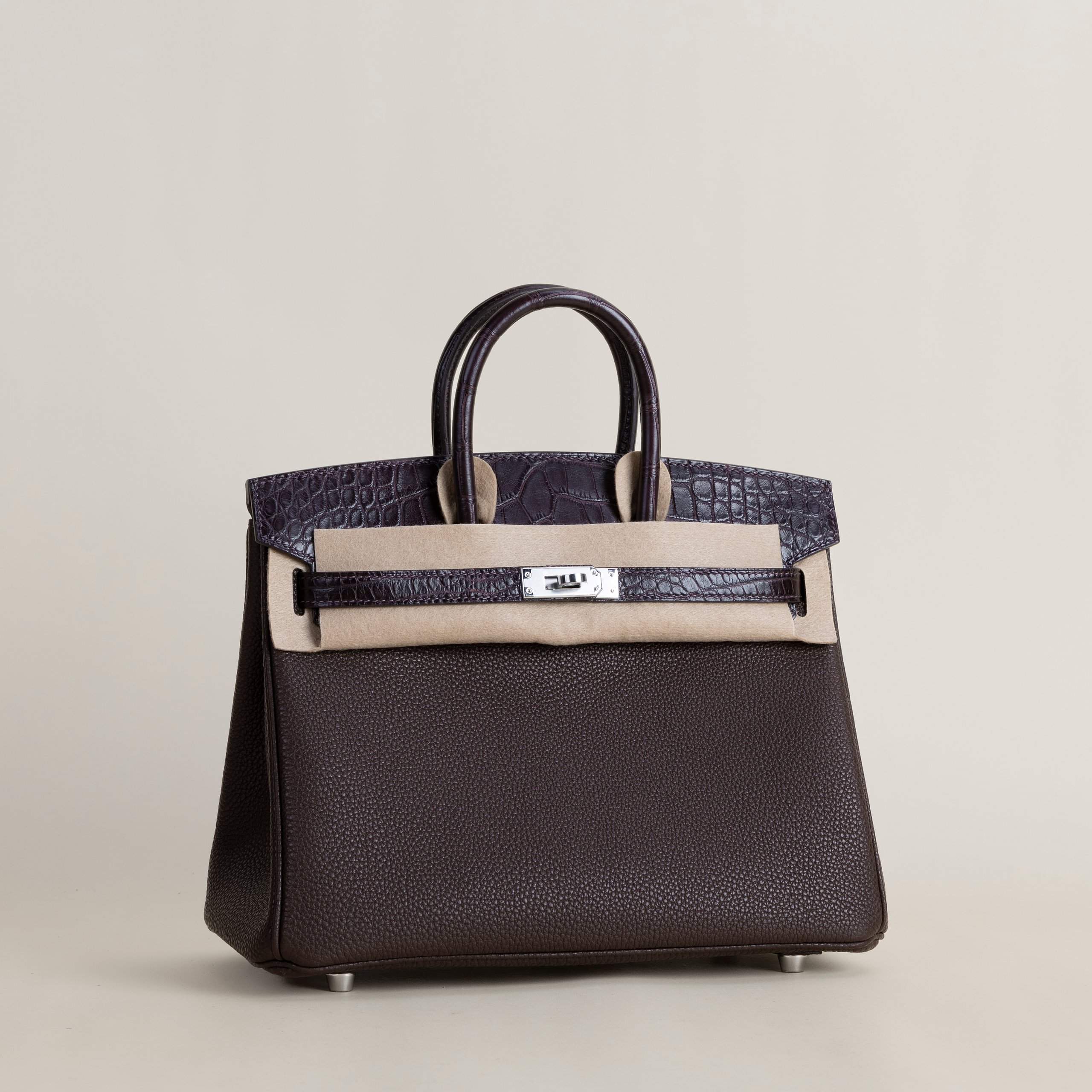 Birkin 25 togo touch chocolate PHW