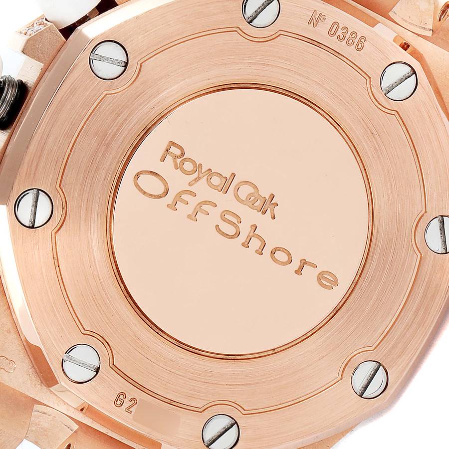 Audemars Piguet Royal Oak Offshore Rose Gold Diamond Ladies Watch 26092OK