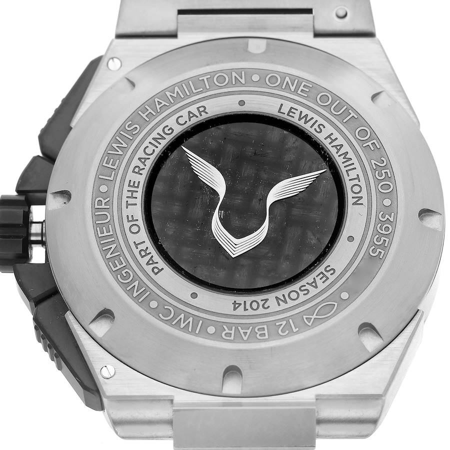IWC Ingenieur Chronograph Lewis Hamilton Limited Edition Titanium Mens Watch IW379602