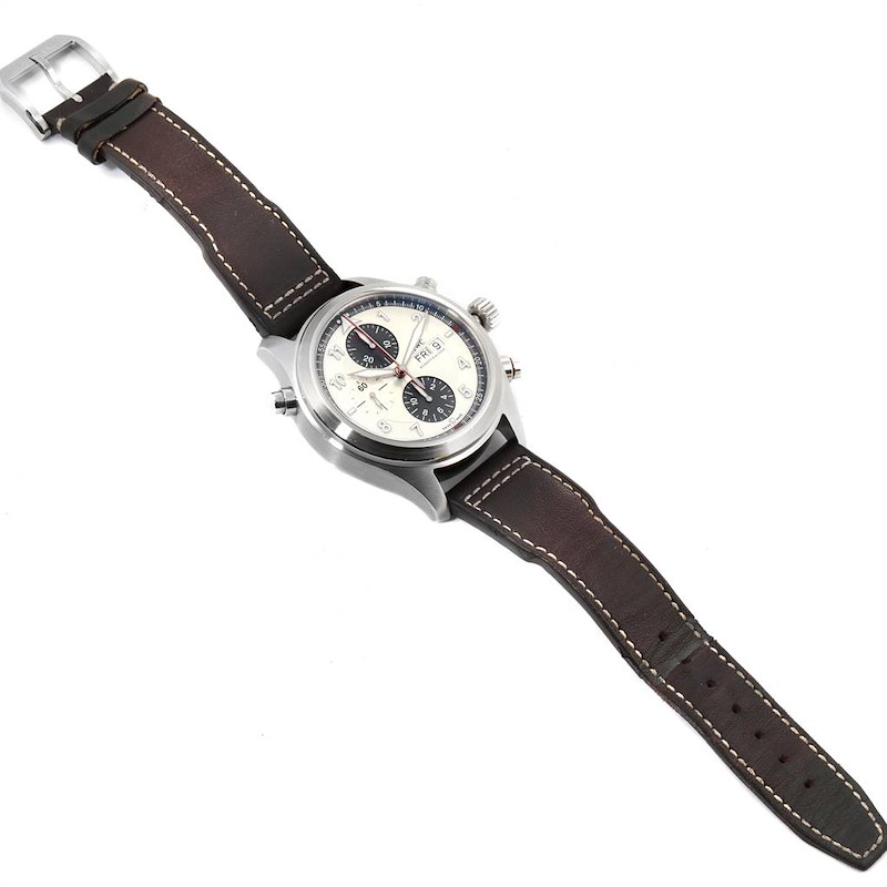 IWC Spitfire Double Chronograph Rattrapante Automatic Watch IW371806