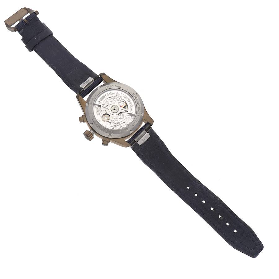 IWC Pilot Chronograph Blue Dial Mens Watch IW388109