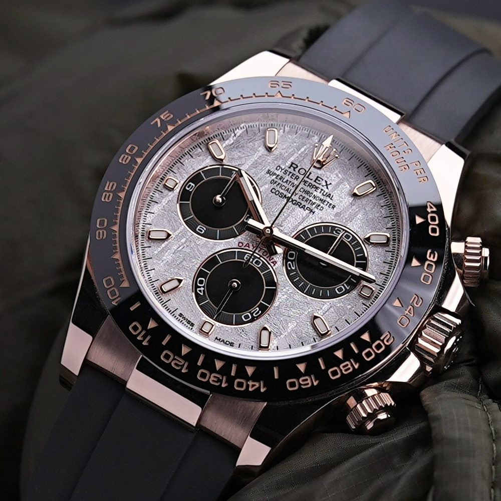 Rollie-The Crown Cosmograph Daytona Yellow Gold Meteorite Roes gold/gold/silver