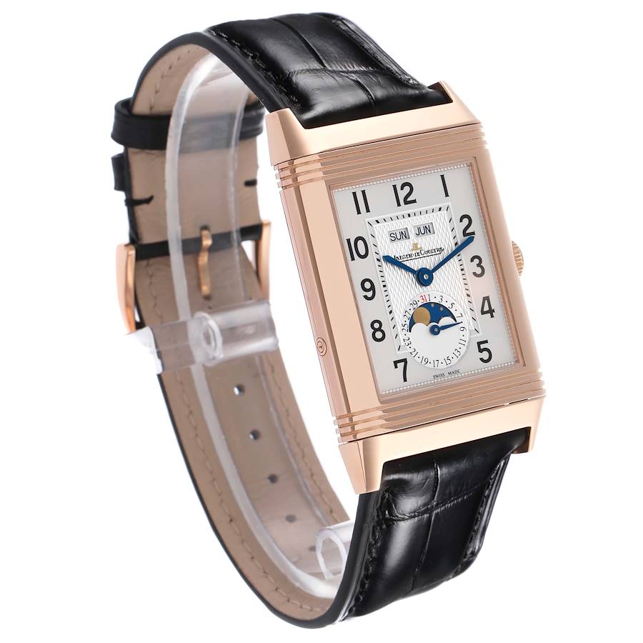 Jaeger LeCoultre Grande Reverso Calendar Rose Gold Mens Watch Q3752520
