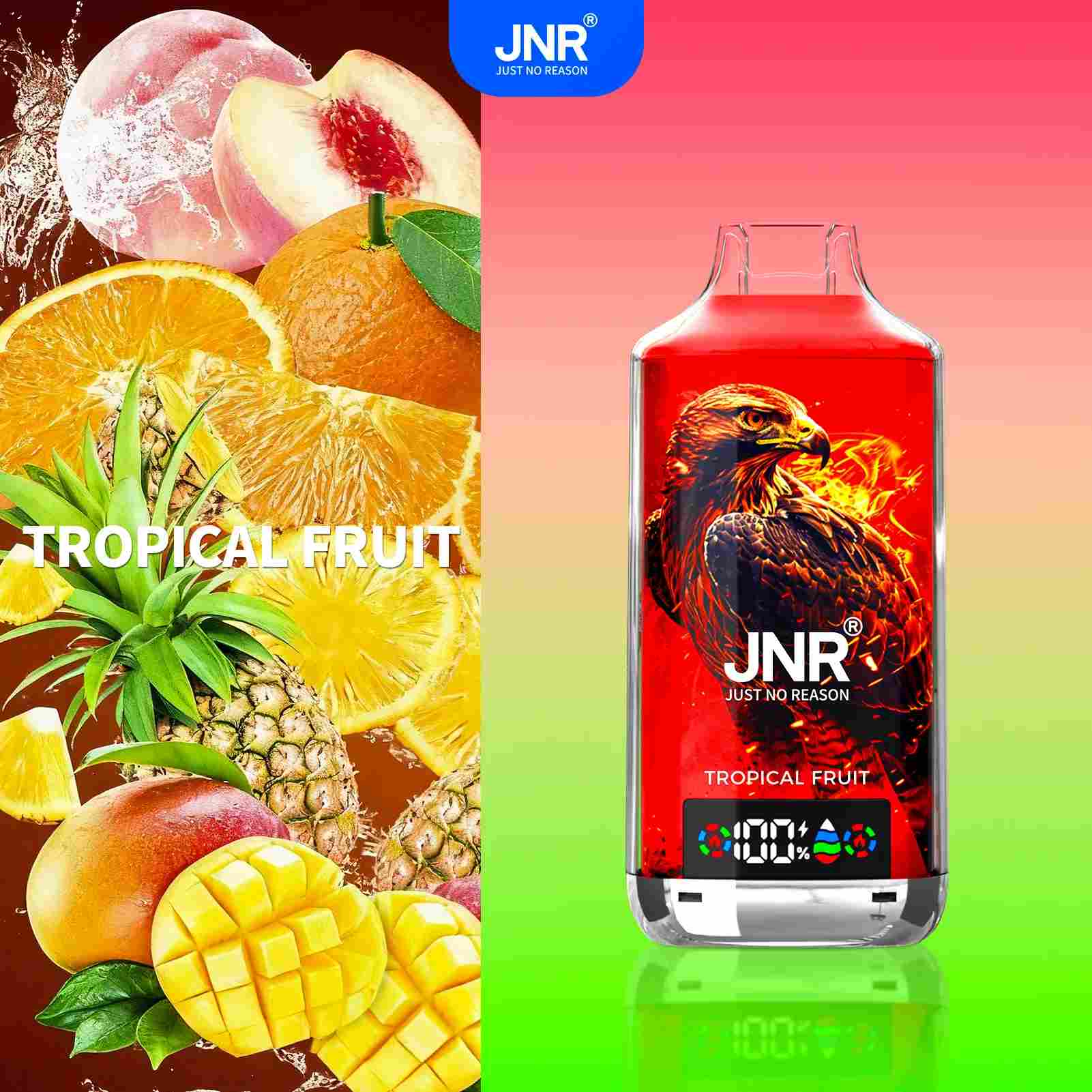 🔥 JNR Falcon-X 18K Jednorazowy Vape | 2% Nikotyny 💨 18,000 Puffów 🍓🥭❄️ | Ulepszona wersja 16K 🚀 | Szybka wysyłka z Polski 1-3 dni 🚚🇵🇱 | Amerykańska jakość 🇺🇸