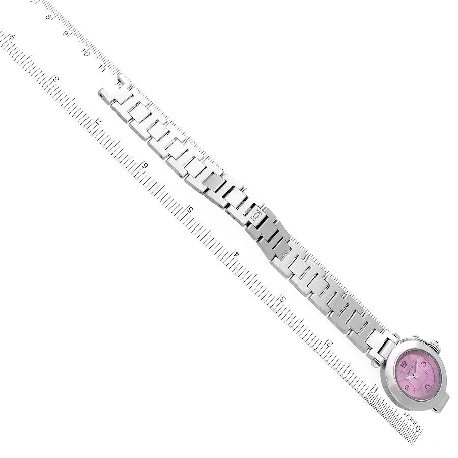 Cartier Miss Pasha 1st Anniversary Japan LE Steel Watch W3140023
