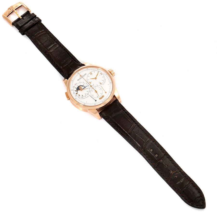 Jaeger LeCoultre Duometre Quantieme Lunaire Rose Gold Mens Watch Q6042421