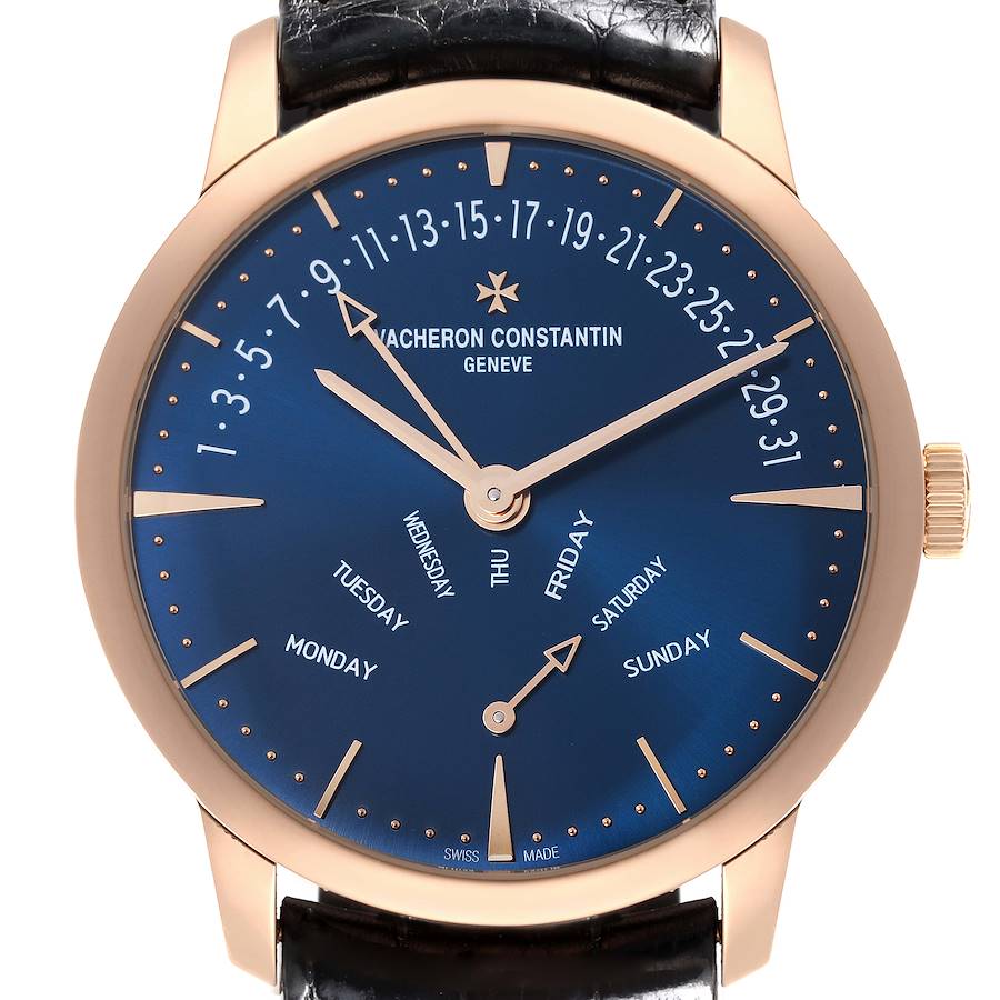 Vacheron Constantin Patrimony Retrograde Rose Gold Watch 4000U