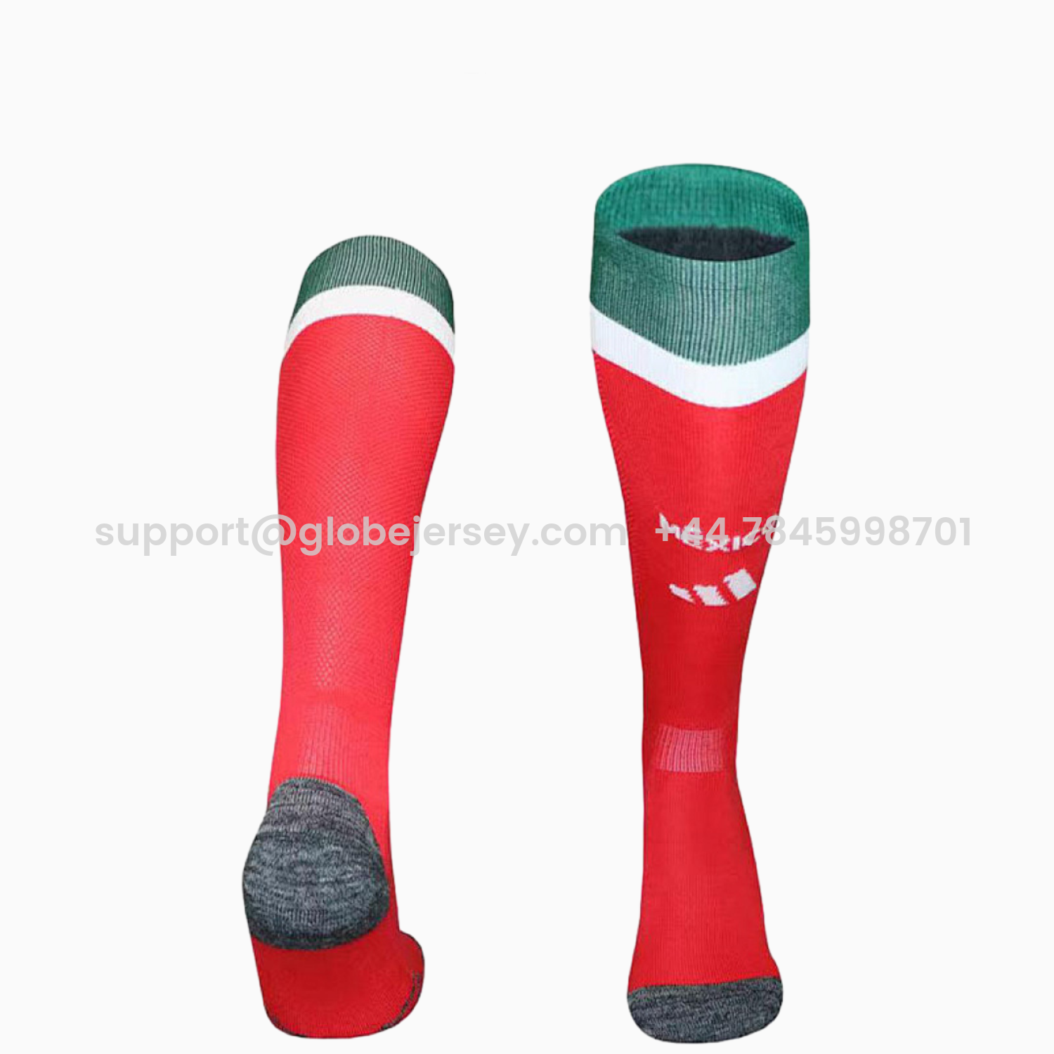 Mexico 2026 Home Terry cloth sole Socks - Red