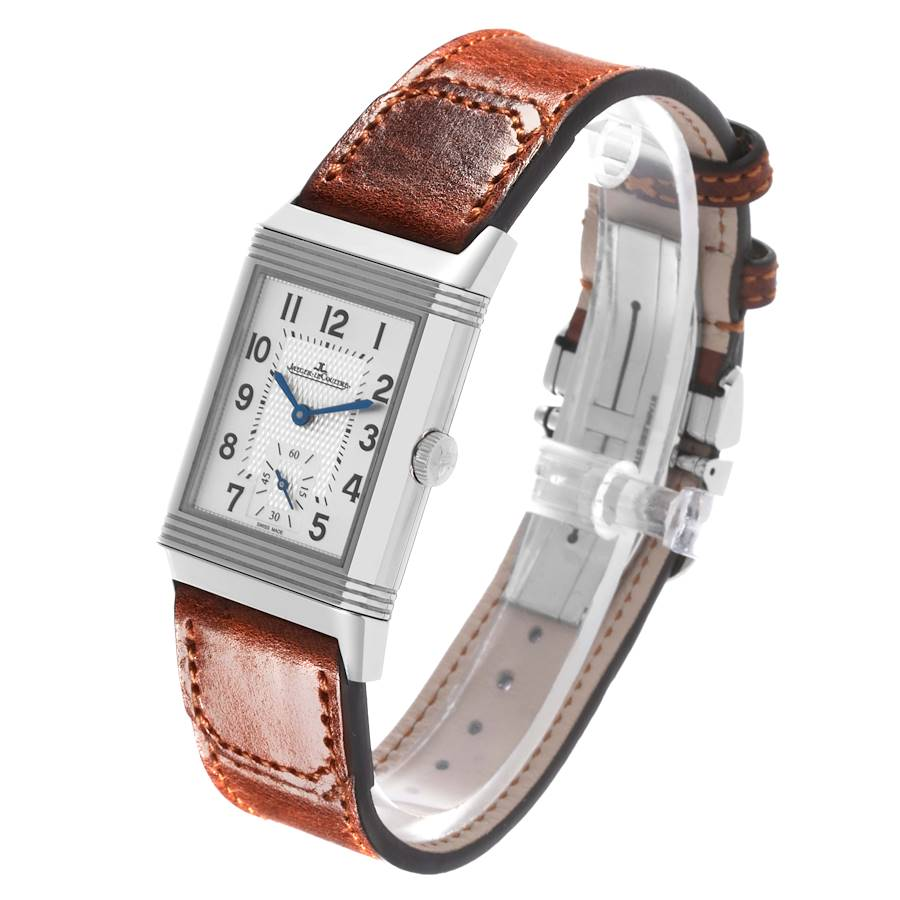 Jaeger LeCoultre Reverso Classic Small Steel Watch 213.8.D4 Q2458422
