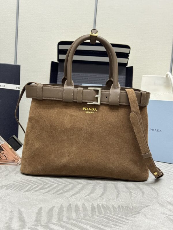 Replica Prada Suede Buckle