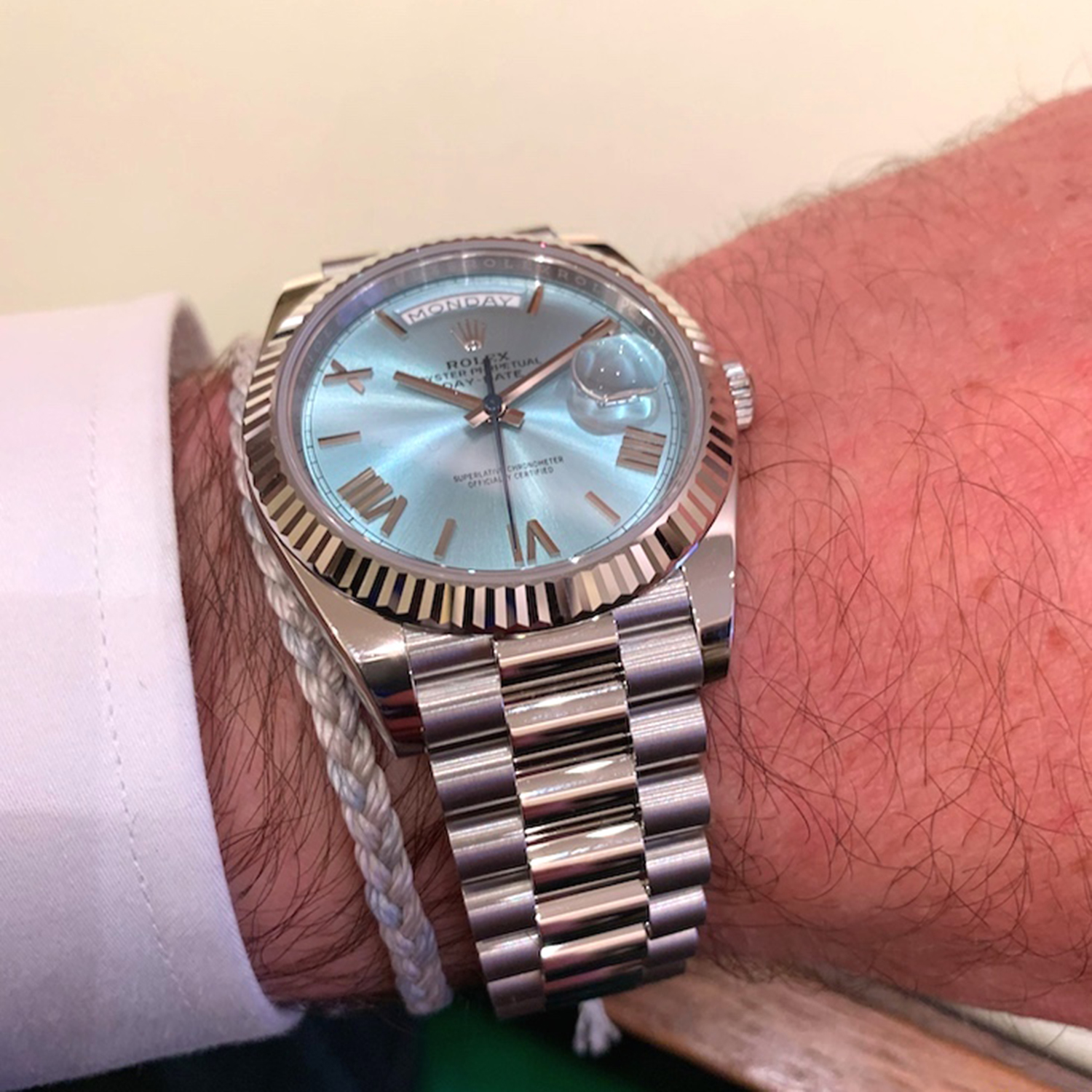 2025 NEW Rolex Land-Dweller 40 Oyster, 40 mm, Oystersteel and white gold M127334-0001