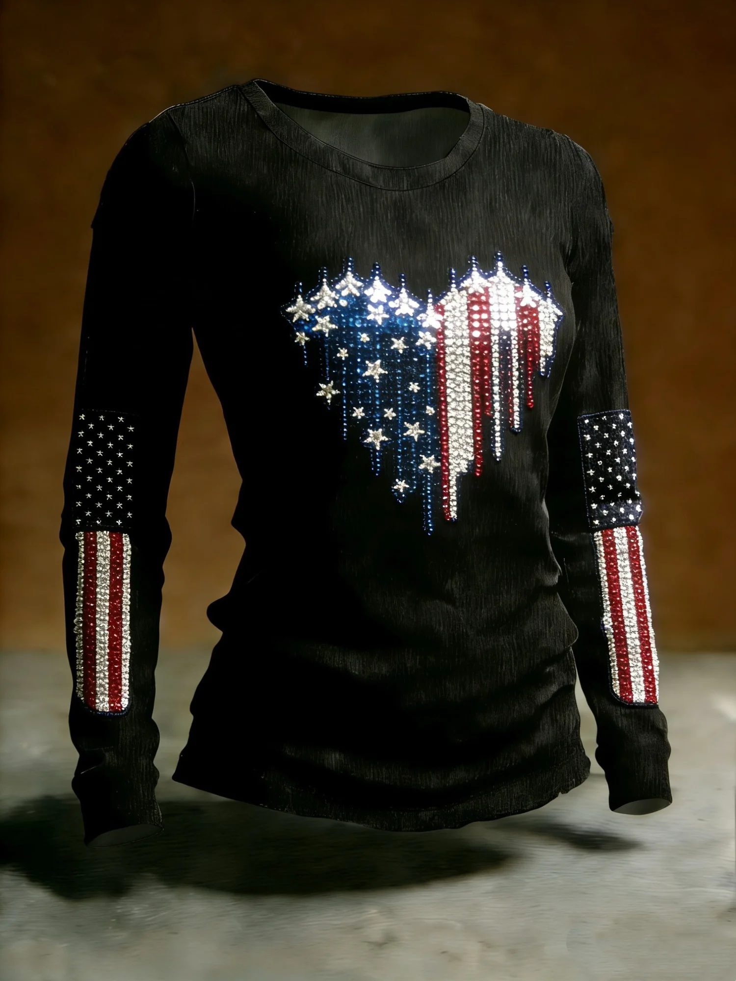 Women's Faith Print Top