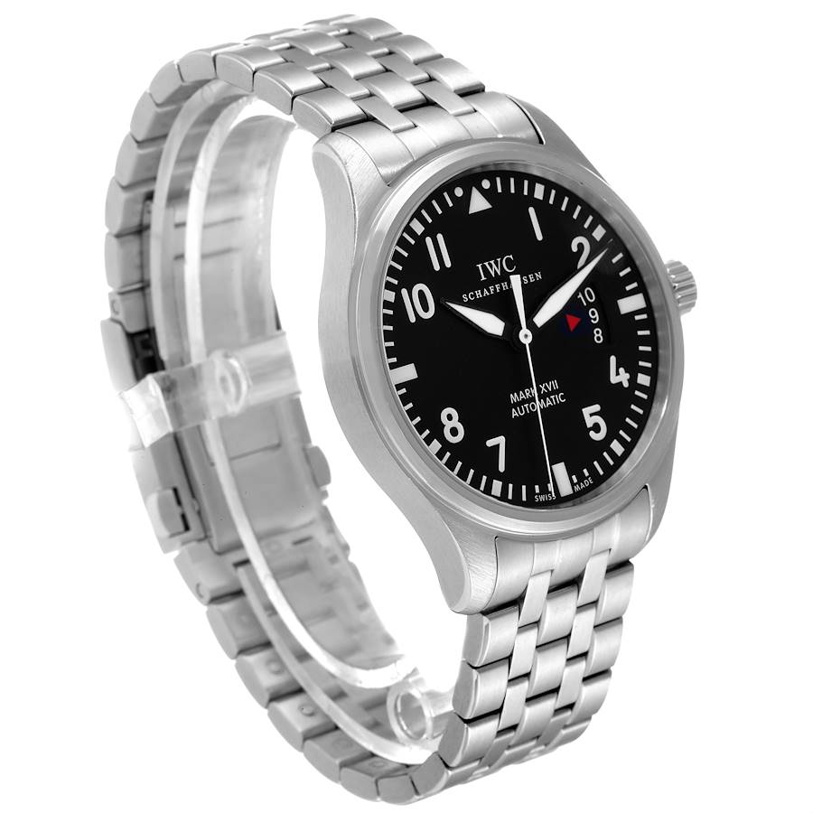 IWC Pilots Mark XVII Automatic Black Dial Steel Mens Watch IW326504