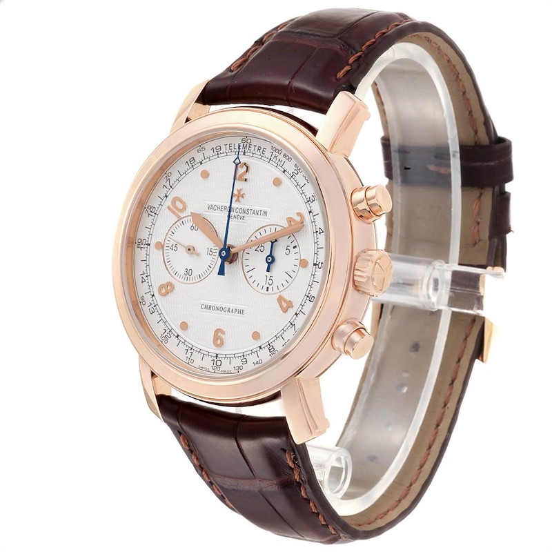 Vacheron Constantin Malte Rose Gold Manual Chronograph Mens Watch 47120