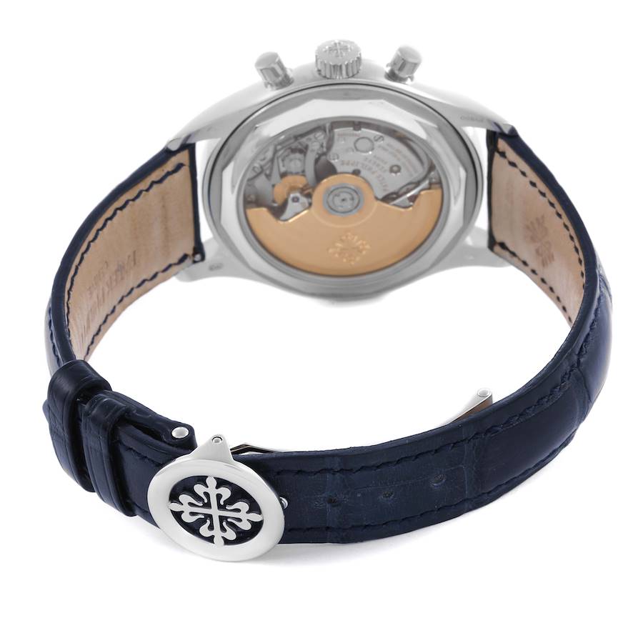 Patek Philippe Complications Annual Calendar Platinum Chronograph Mens Watch 5960P