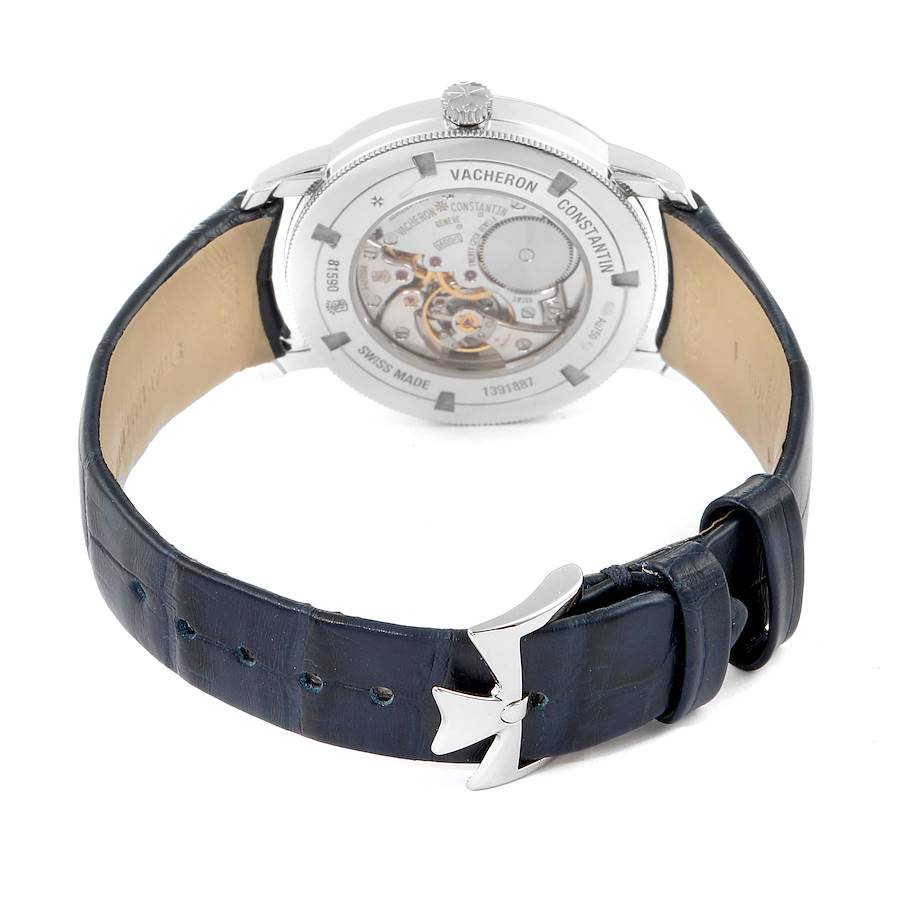 Vacheron Constantin Traditionnelle White Gold Diamond Ladies Watch 81590