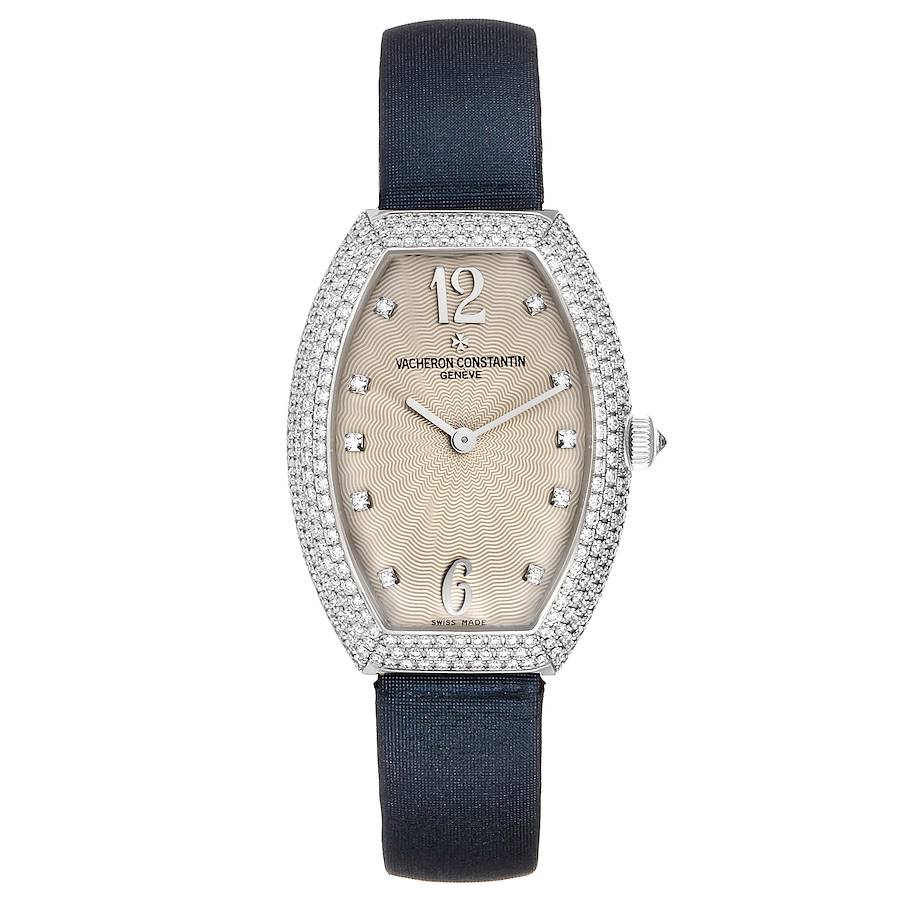 Vacheron Constantin Egerie White Gold Diamond Ladies Watch 25541