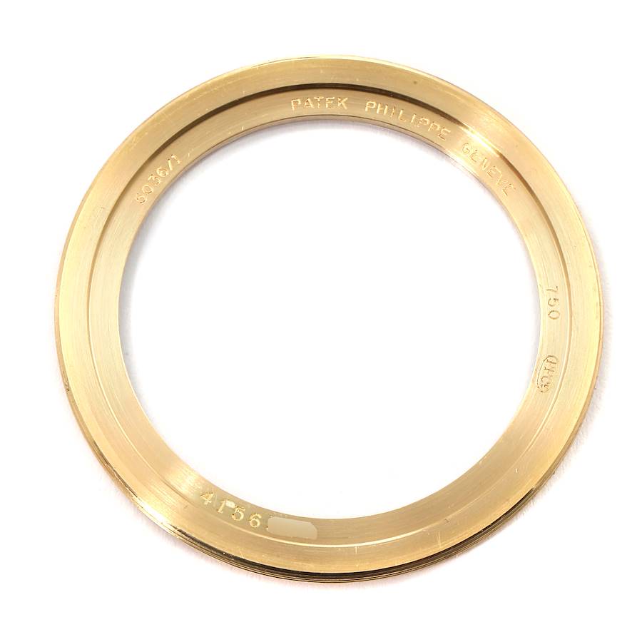 Patek Philippe Annual Calendar Moonphase Yellow Gold Mens Watch 5036