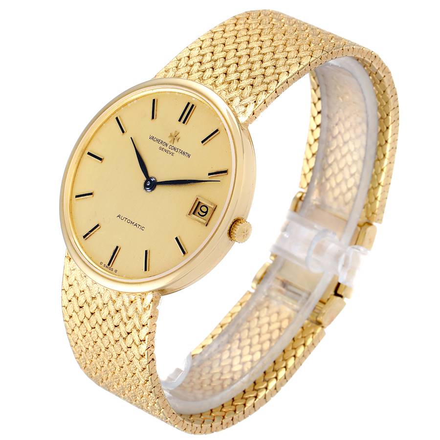 Vacheron Constantin Patrimony Yellow Gold Automatic Mens Watch 44012