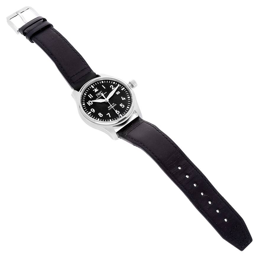 IWC Pilot Mark XX Black Dial Steel Mens Watch IW328201