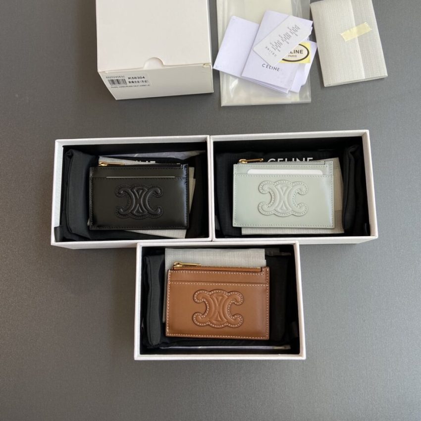 Celine Zippy Card Holder