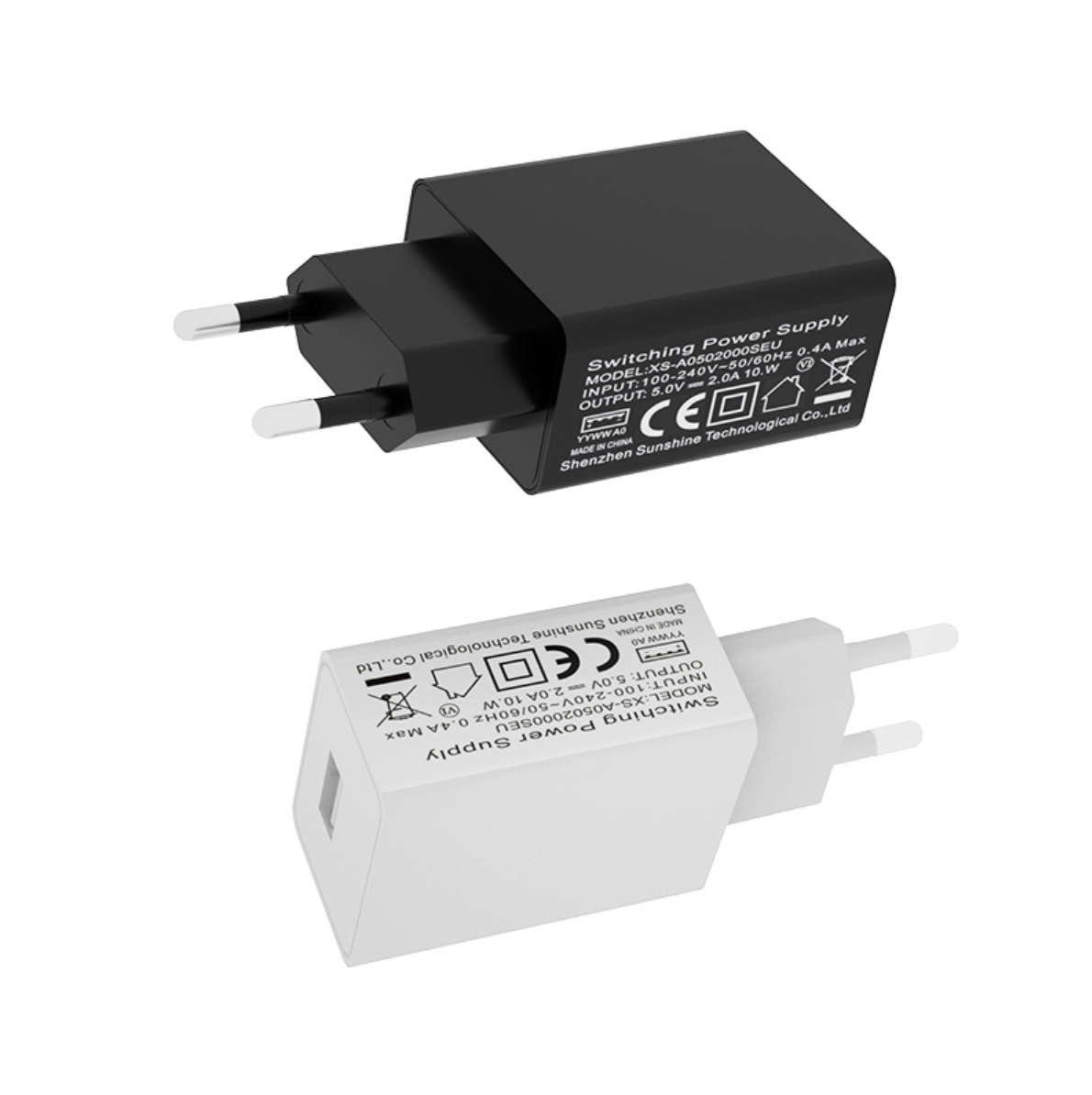 5V 2A USB Wall Charger EU Plug Power Adapter
