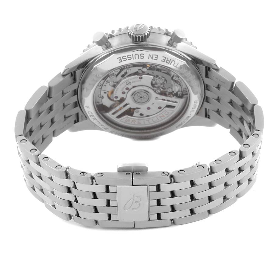 Breitling Navitimer B01 Salmon Dial Steel Mens Watch AB0138
