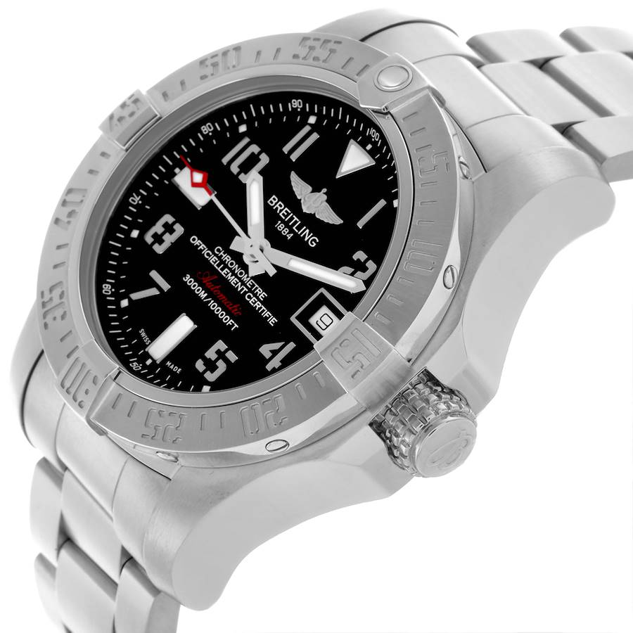 Breitling Avenger II Seawolf 45 Steel Mens Watch A17331
