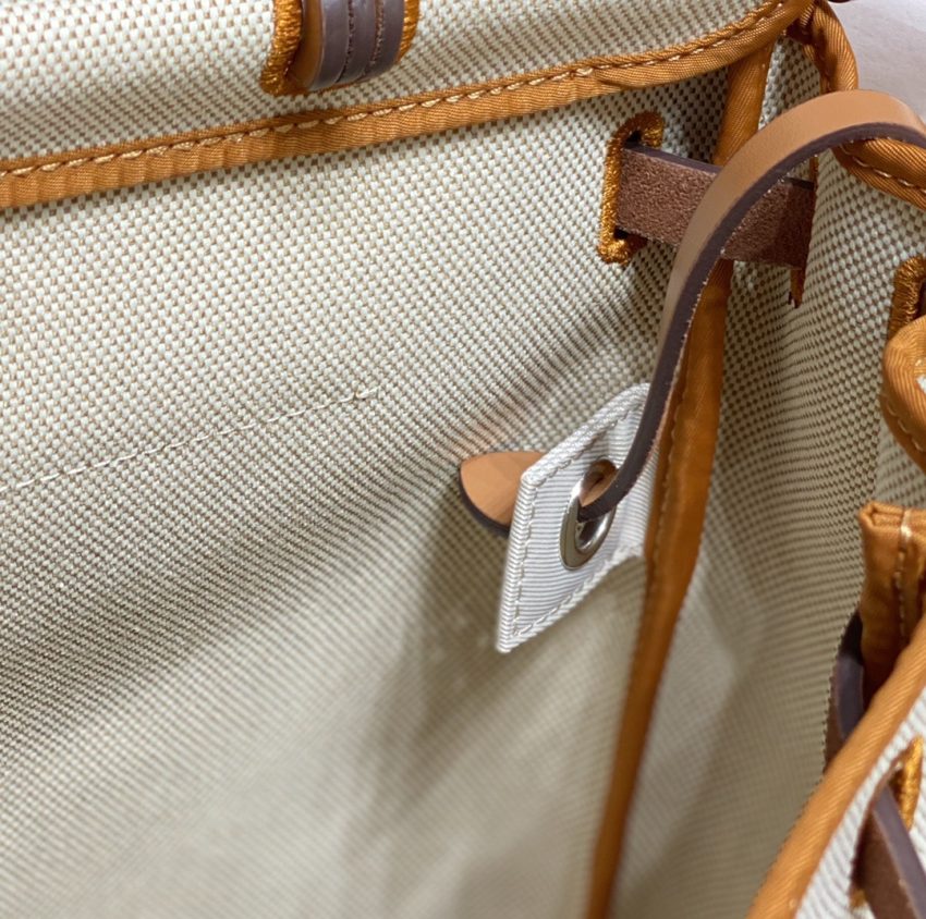 Replica Hermès Herbag 31Cm Brown Horse
