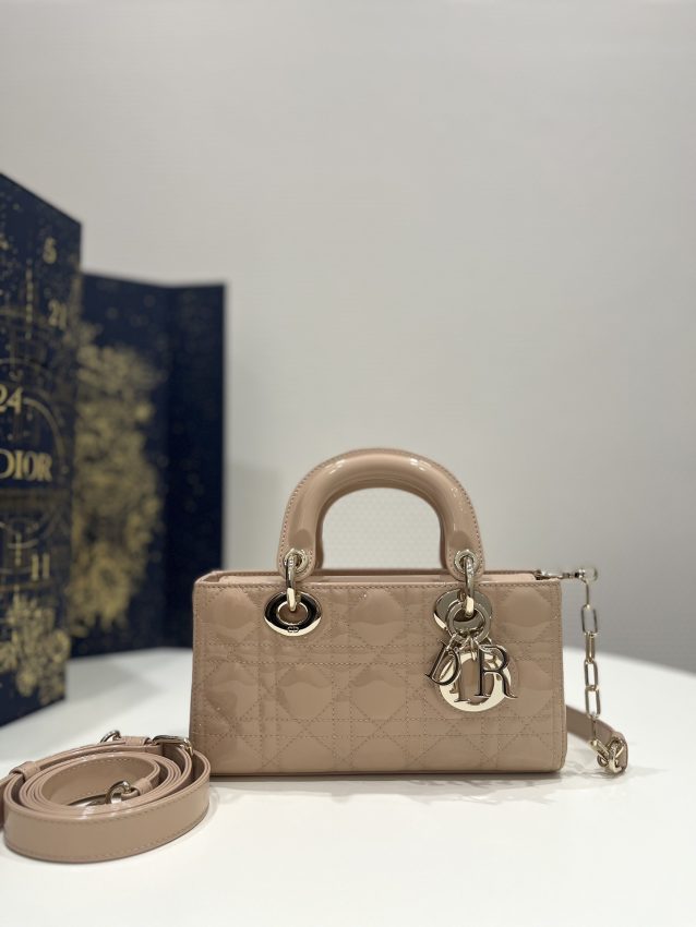 Replica Dior Lady D – Joy Bag Caramel Patent