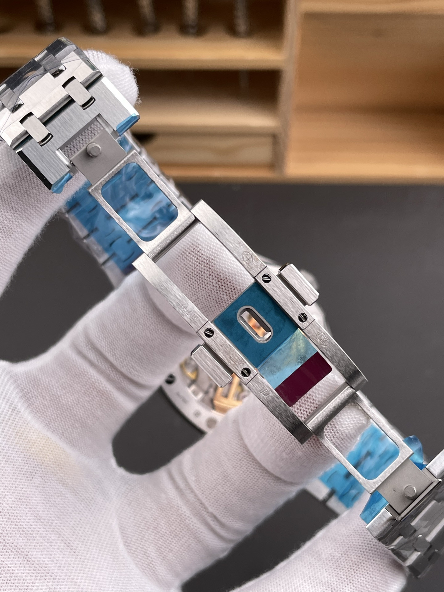 Royal Oak 15510 Ice Blue Dial DDF Factory