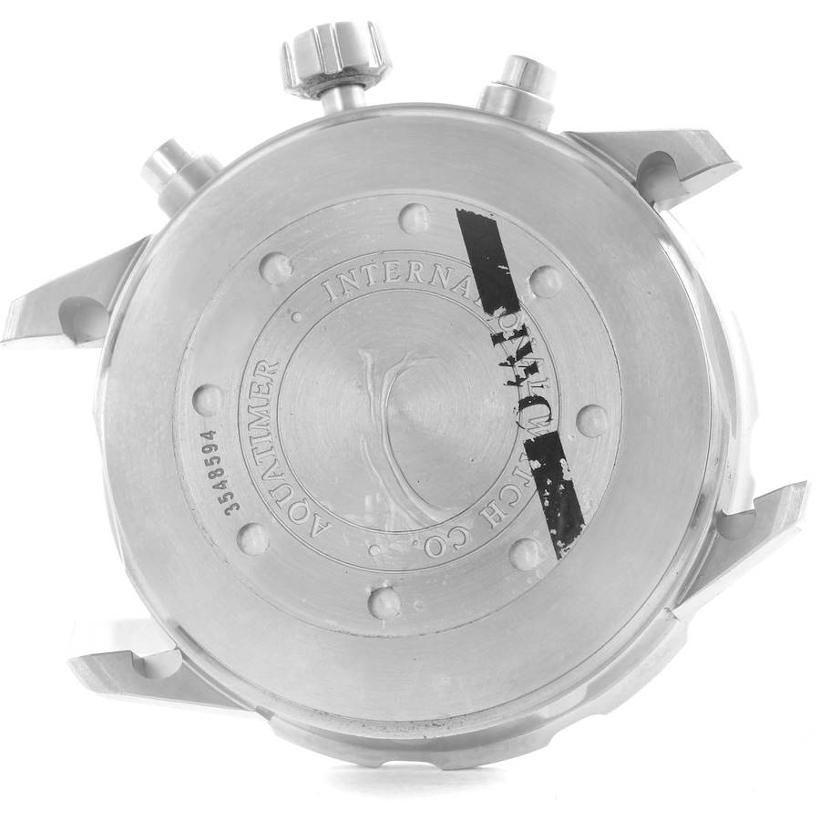 IWC Aquatimer Automatic Chronograph Day Date Mens Watch IW376701