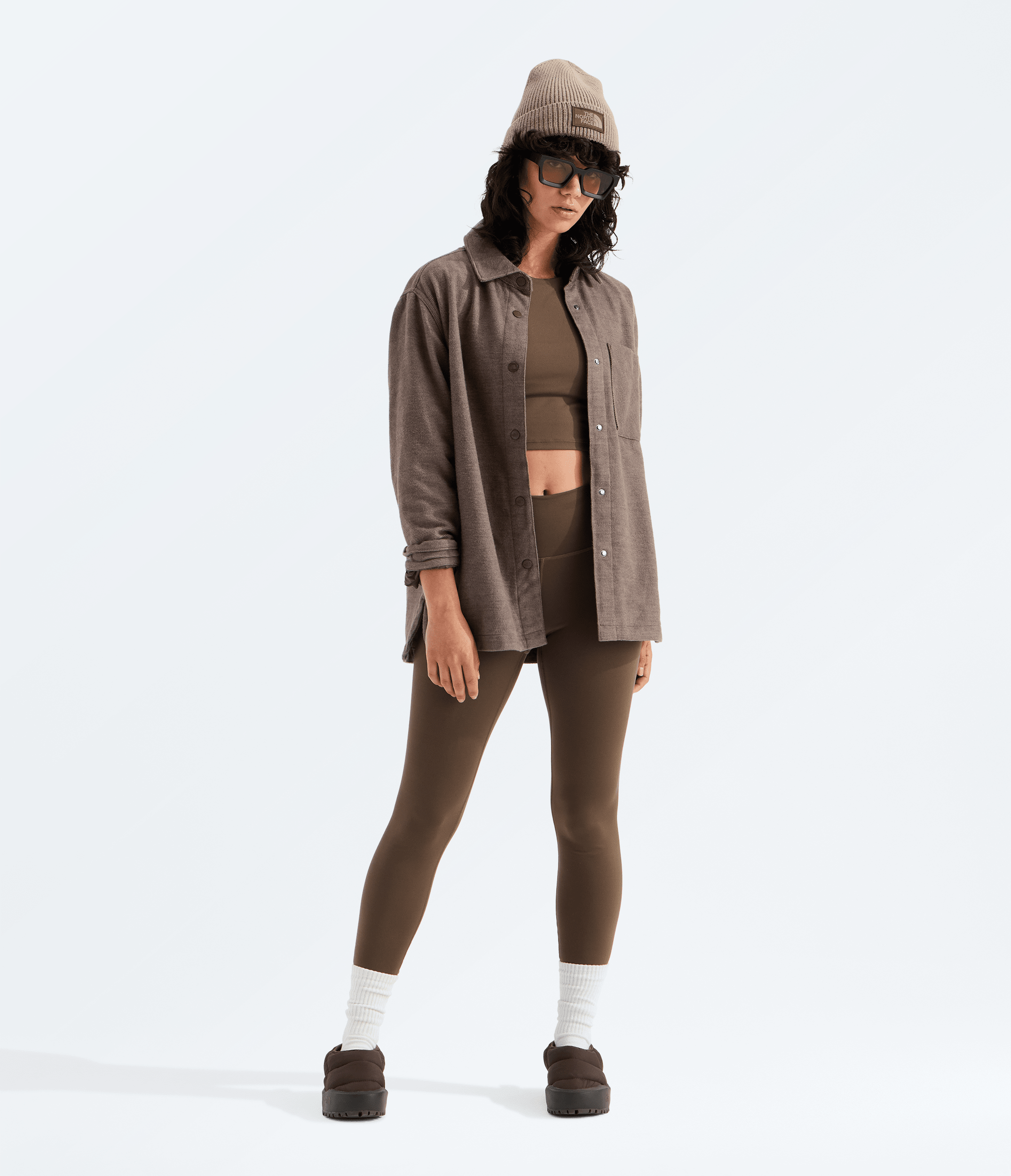 Women’s Forest Flannel Long-Sleeve Shacket